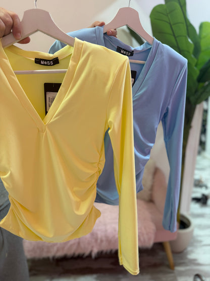 MAGLIA LICRA V 4 COLORI