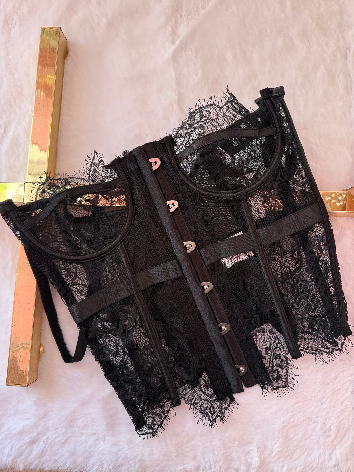 CORSETTO PIZZO 4 colori