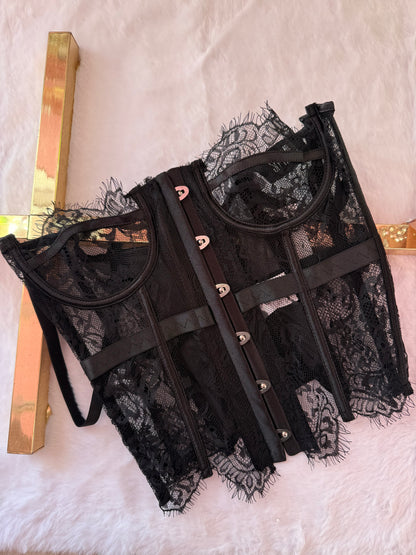 CORSETTO PIZZO 4 colori