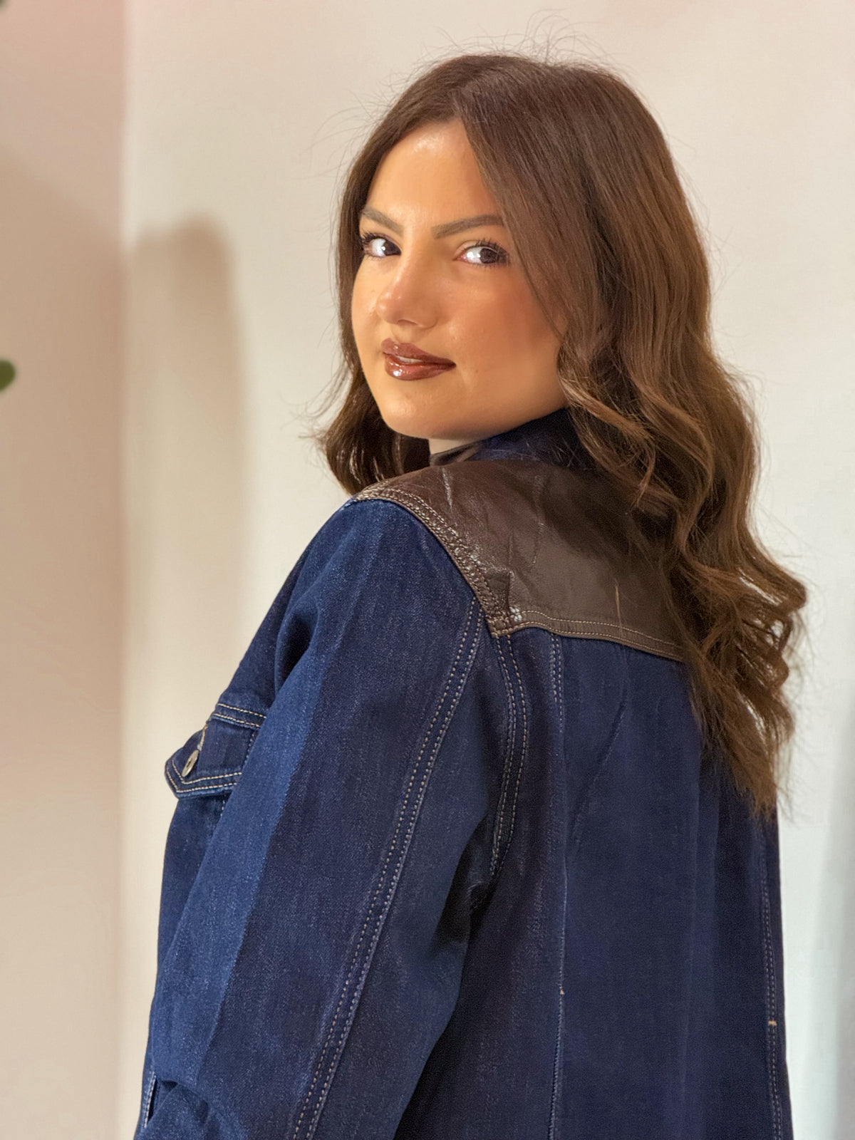 GIUBBINO JEANS INSERTO