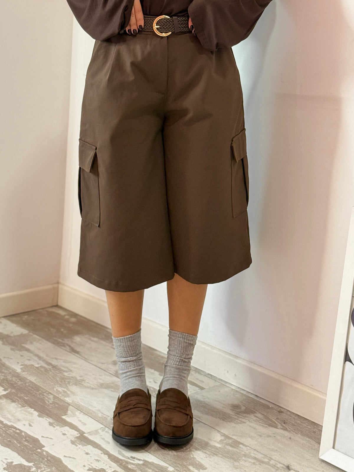 BERMUDA CARGO MARRONE