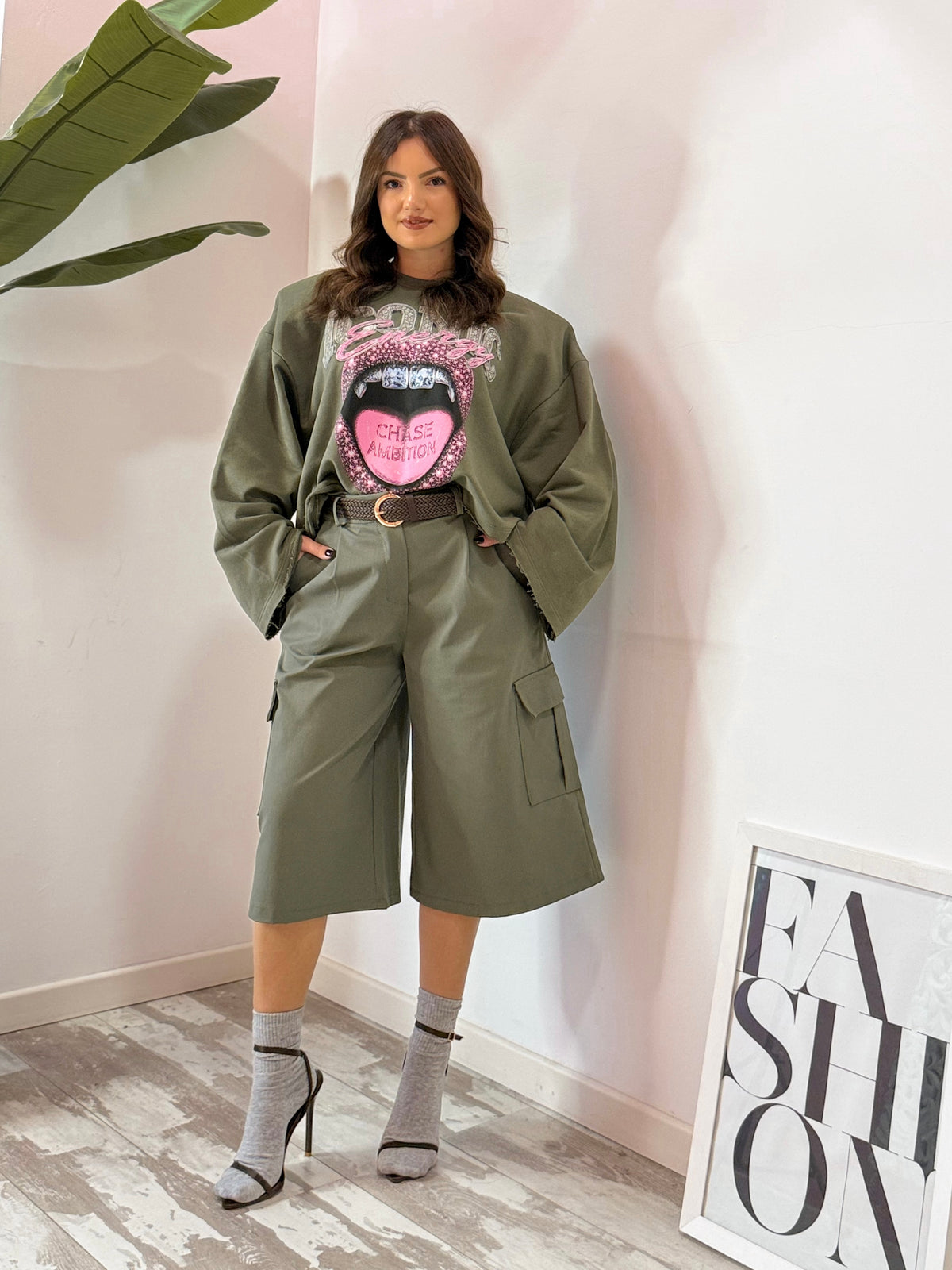 BERMUDA CARGO VERDE