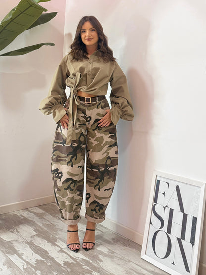 PANTALONE MILITARE