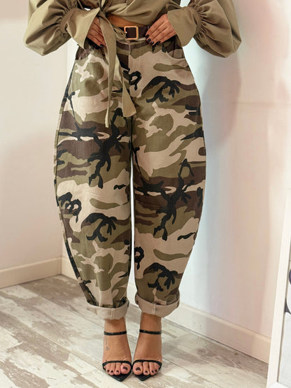 PANTALONE MILITARE