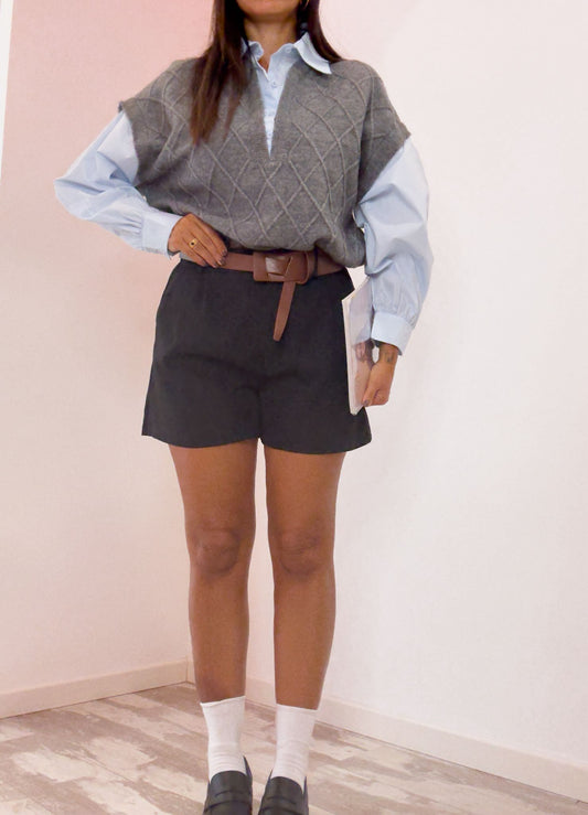 Pantaloncino con cintura 2 varianti