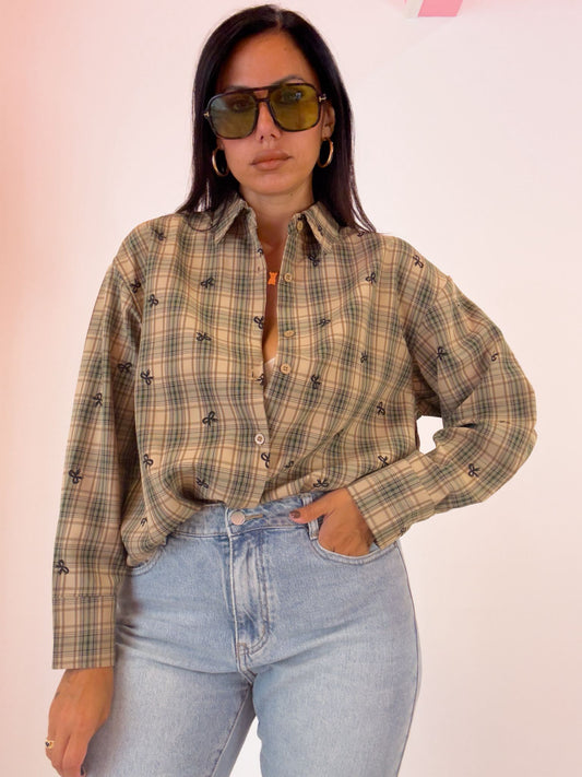 Camicia scacchi e fiocchetti 3 varianti