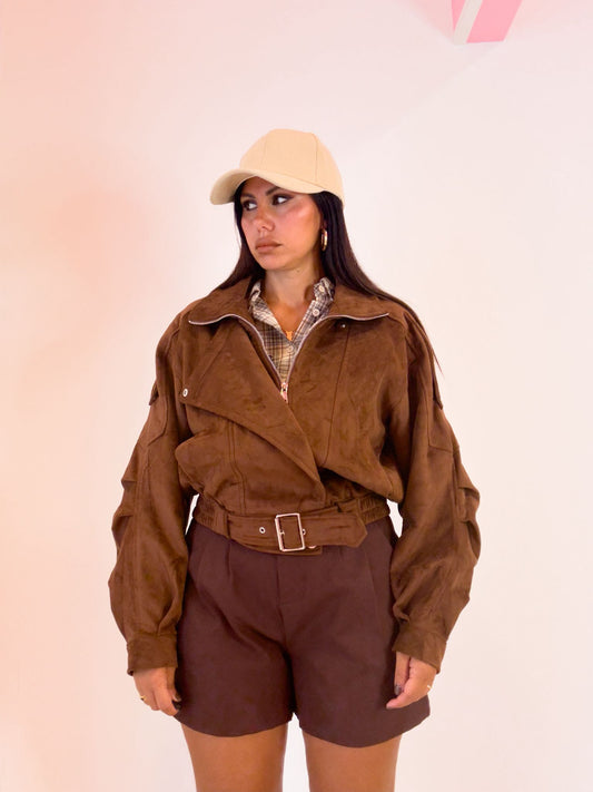 Giacca camoscio