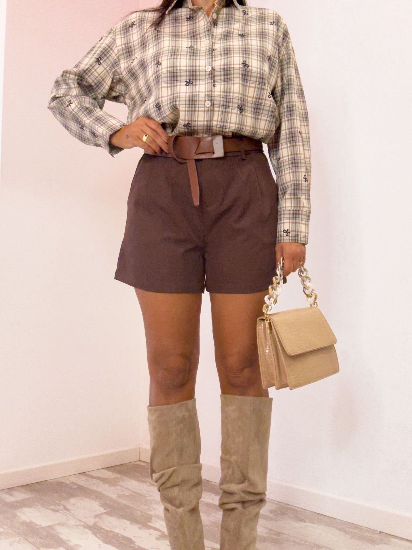 Pantaloncino con cintura 2 varianti