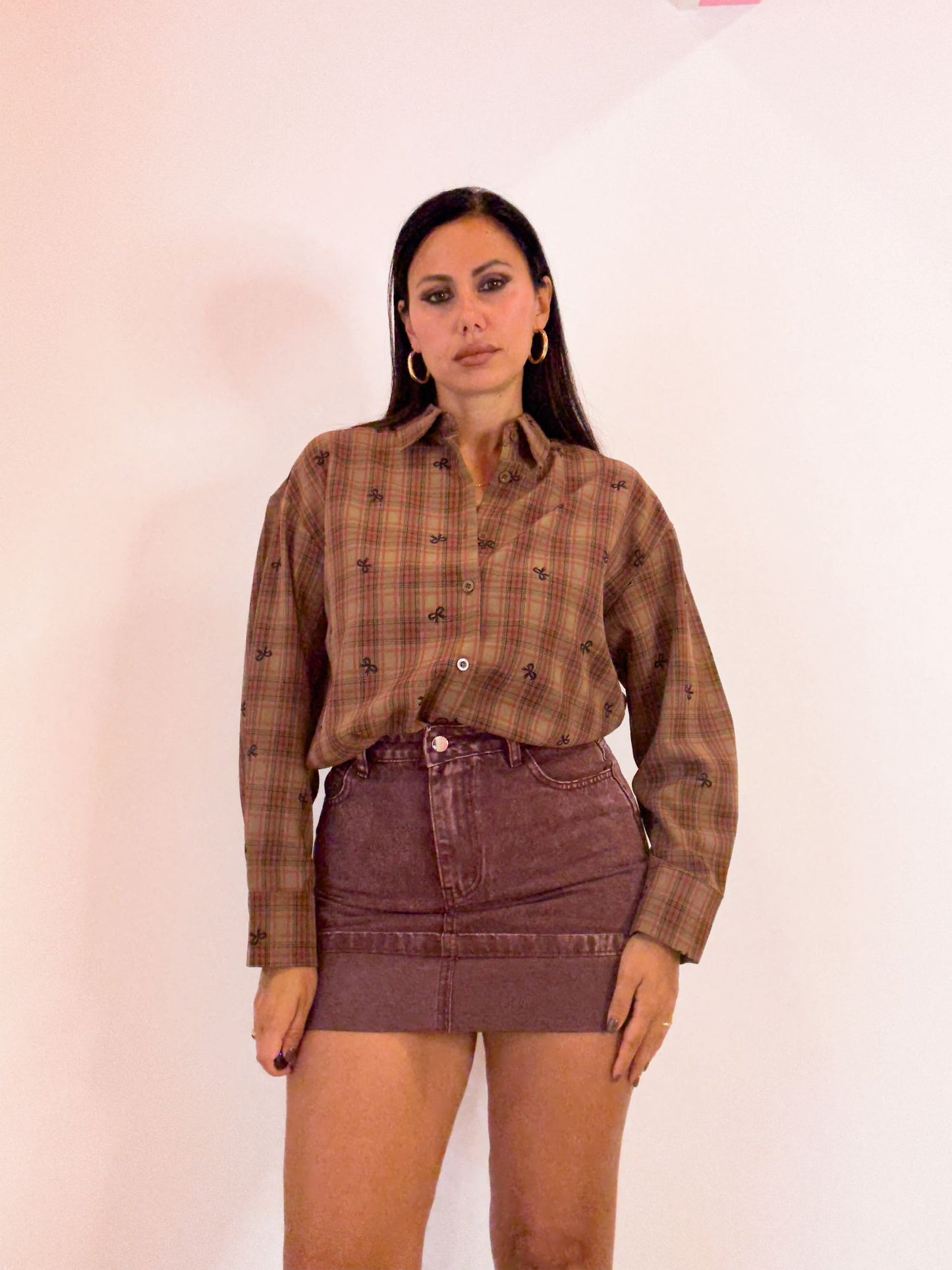 Camicia scacchi e fiocchetti 3 varianti