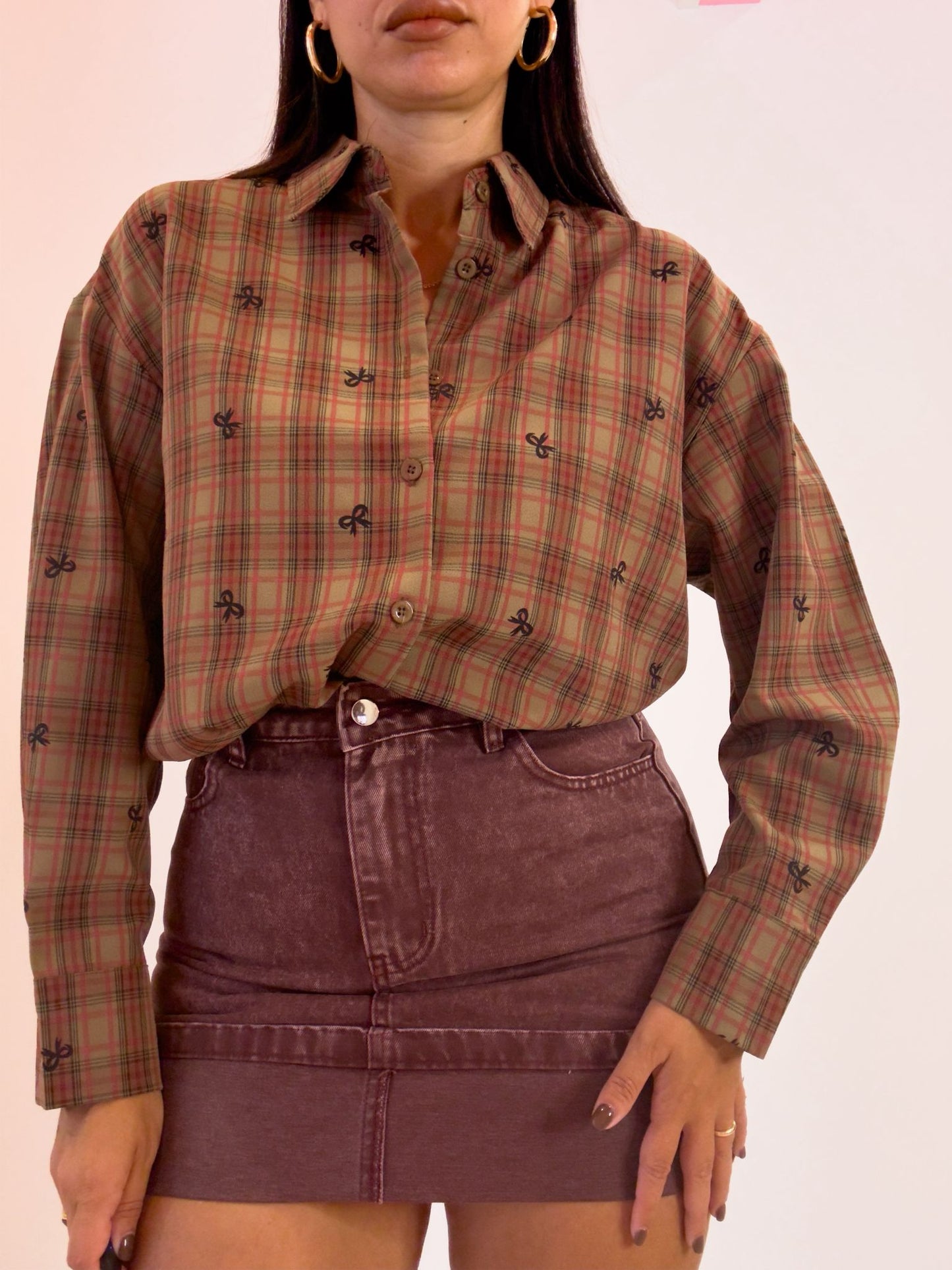 Camicia scacchi e fiocchetti 3 varianti