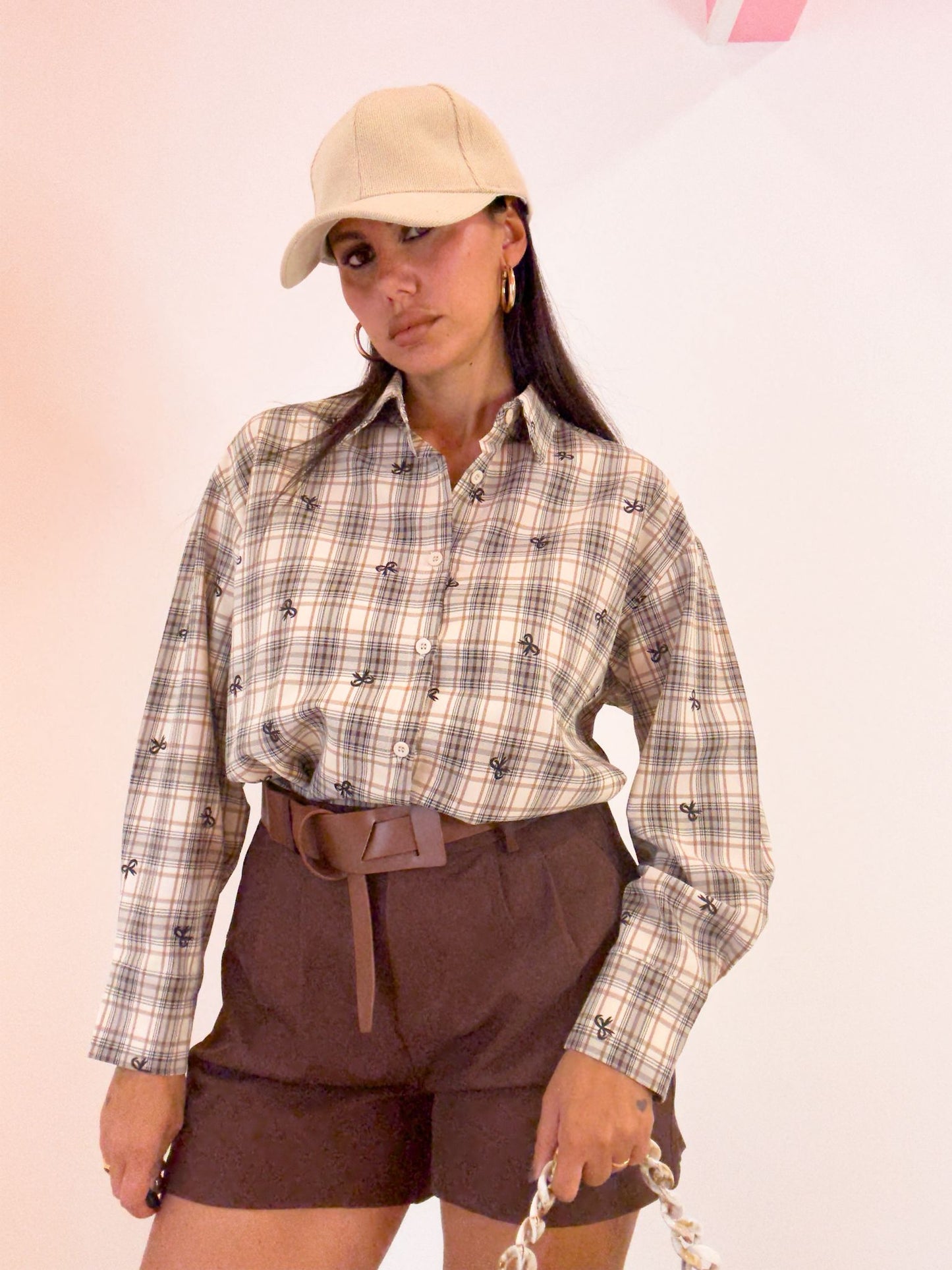 Camicia scacchi e fiocchetti 3 varianti