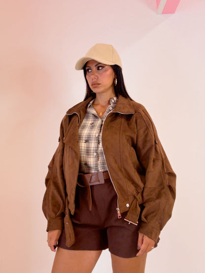 Giacca camoscio
