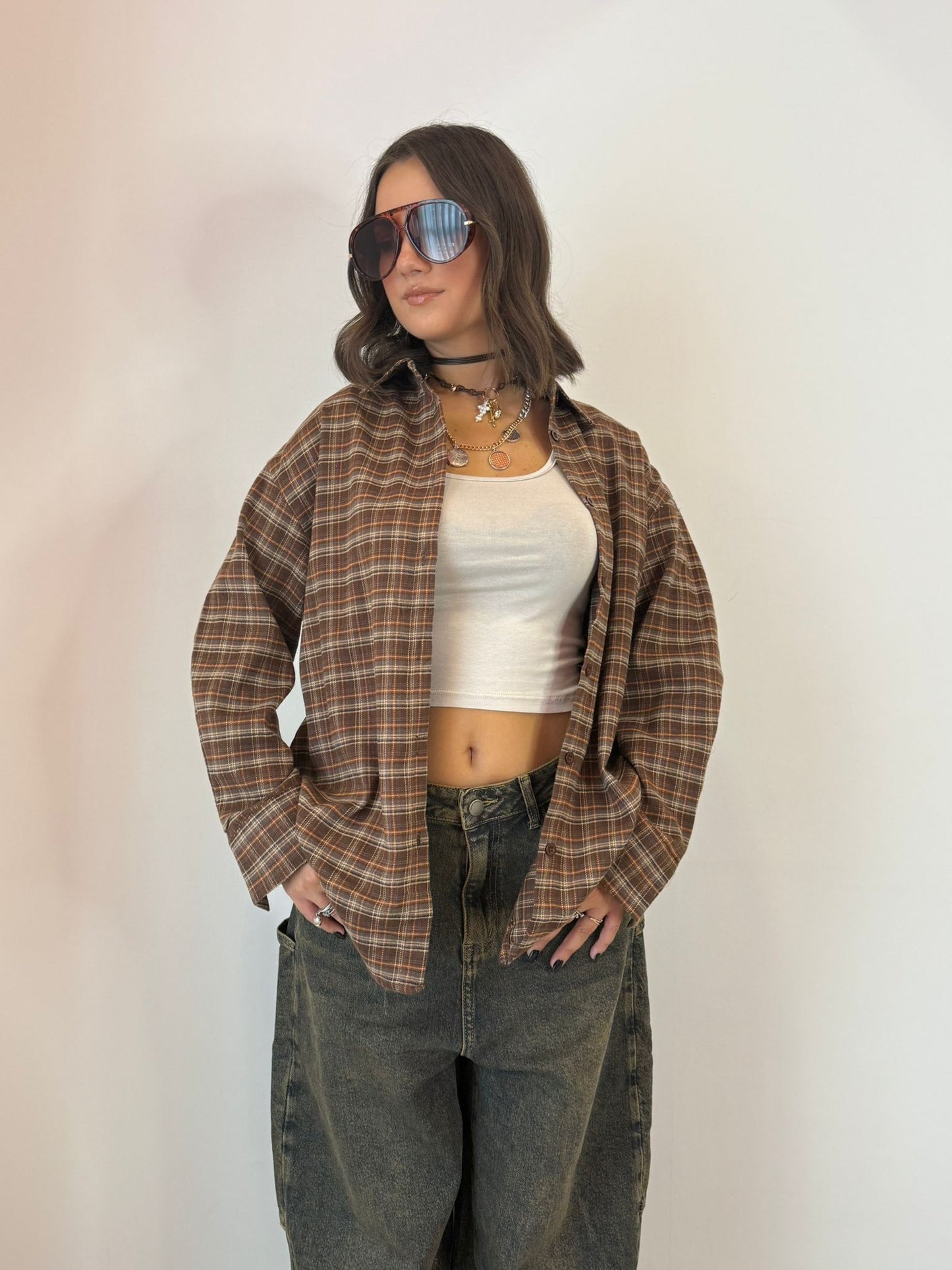 Camicia scacchi 4 varianti