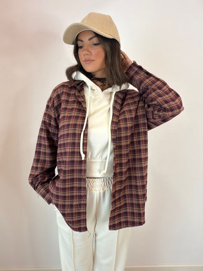 Camicia scacchi 4 varianti