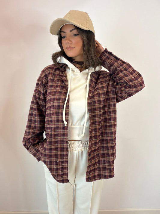 Camicia scacchi 4 varianti