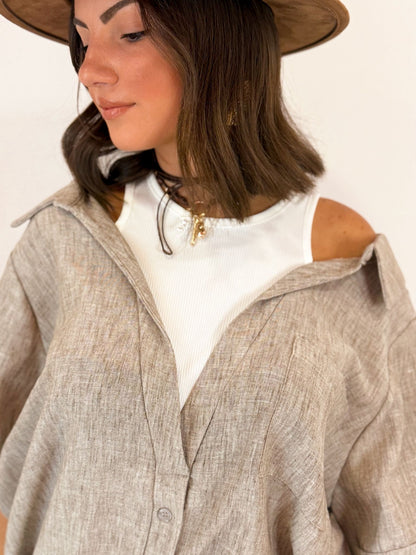 Camicia con canotta