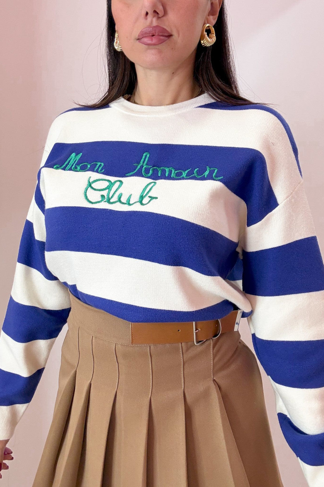 Pull amour blu