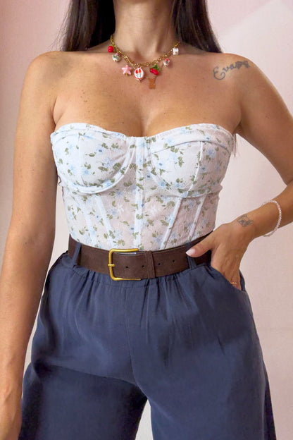 Corsetto celeste