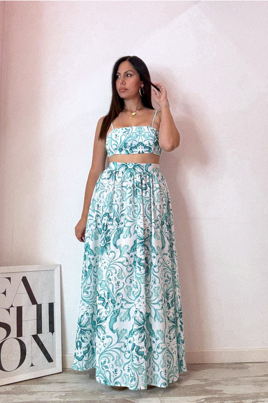 Set baroque verde