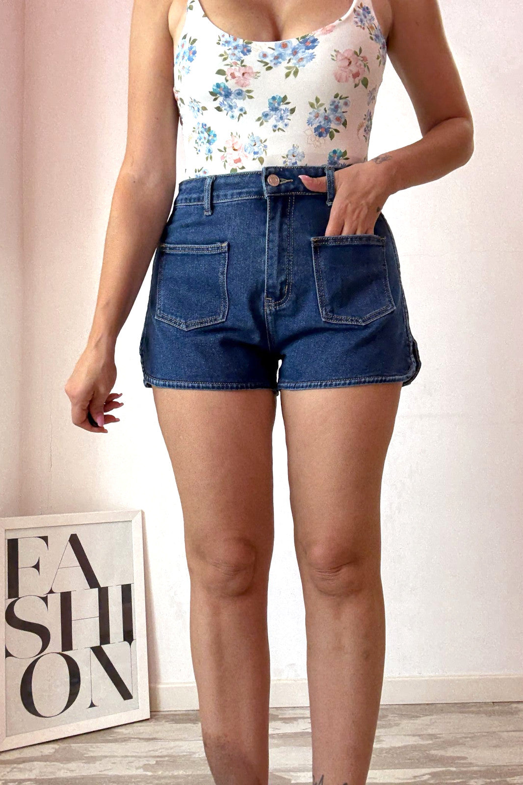 Shorts blue jeans