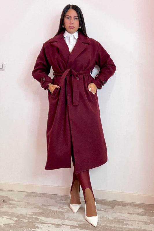 Cappotto bordeaux