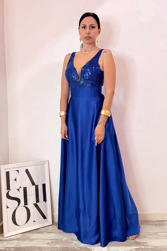 Abito cassandra blu
