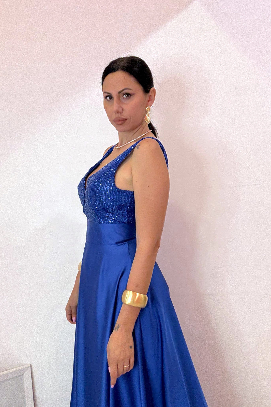 Abito cassandra blu