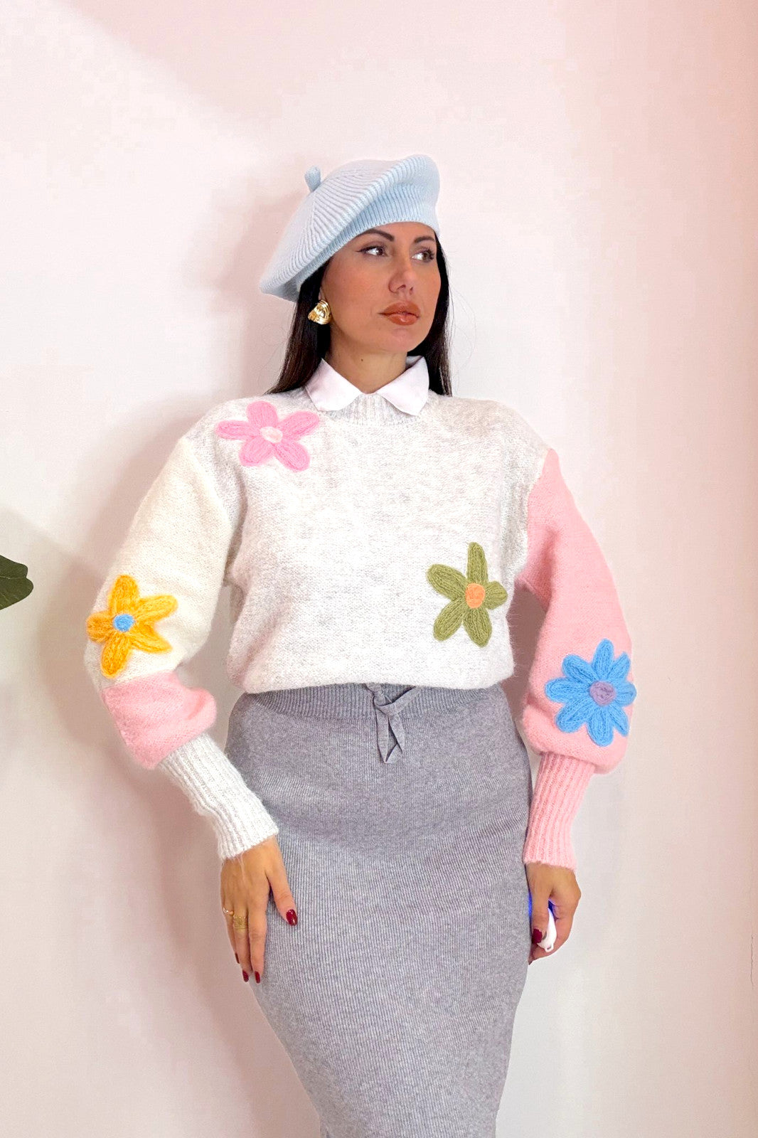 Pull fiori di campo