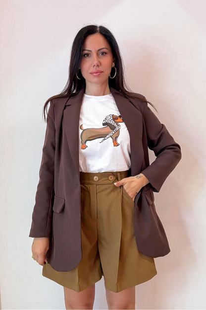 T-shirt bassotto diva