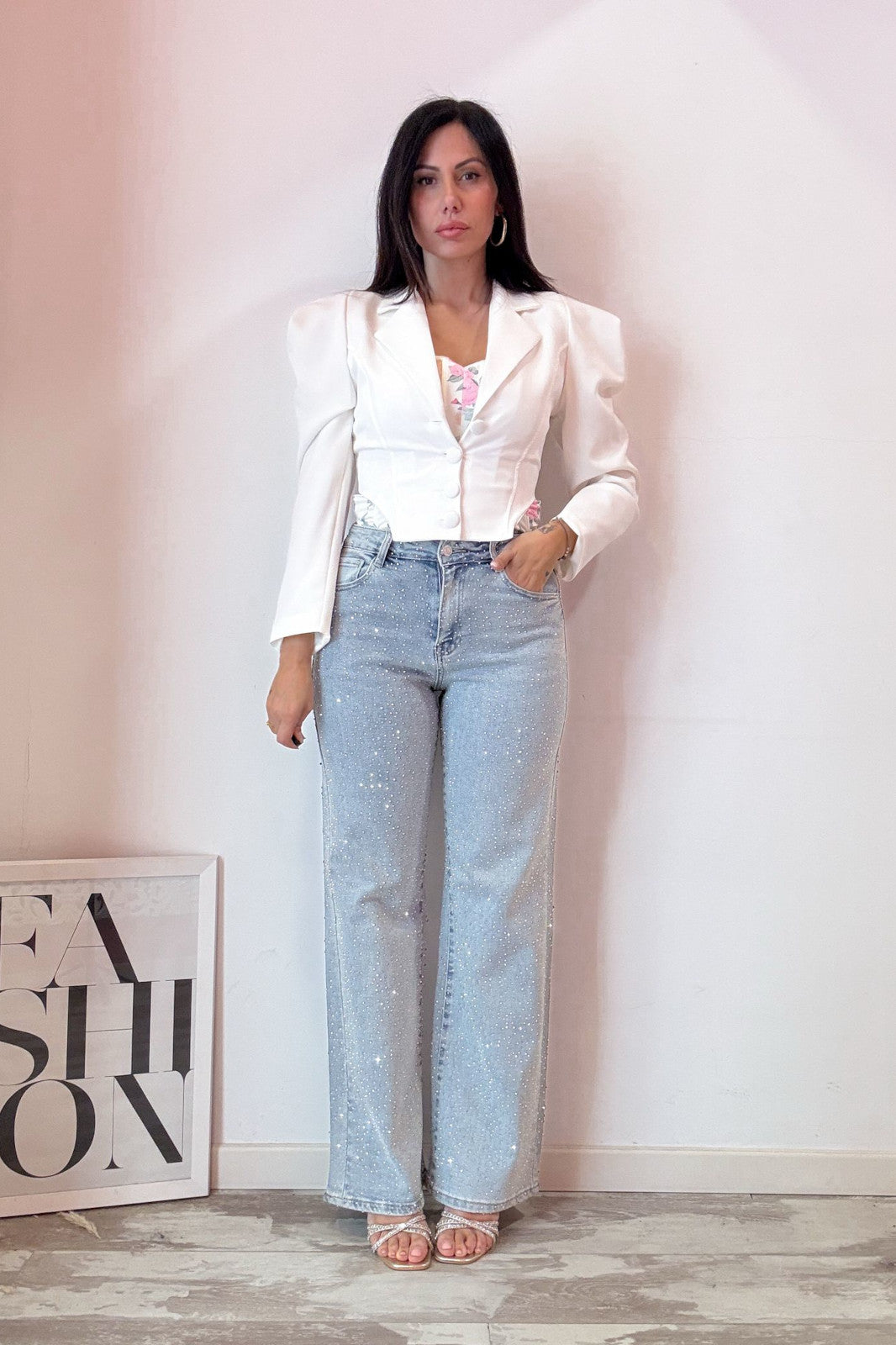 Jeans brillante
