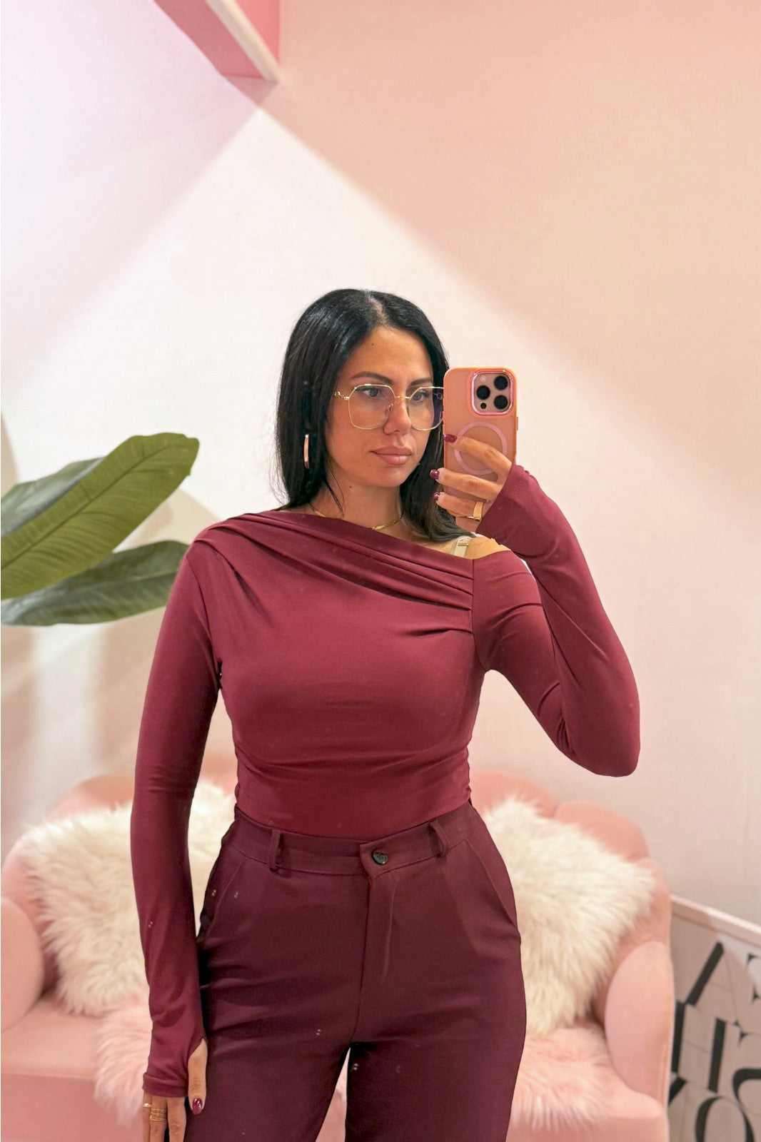 Maglia kim bordeaux