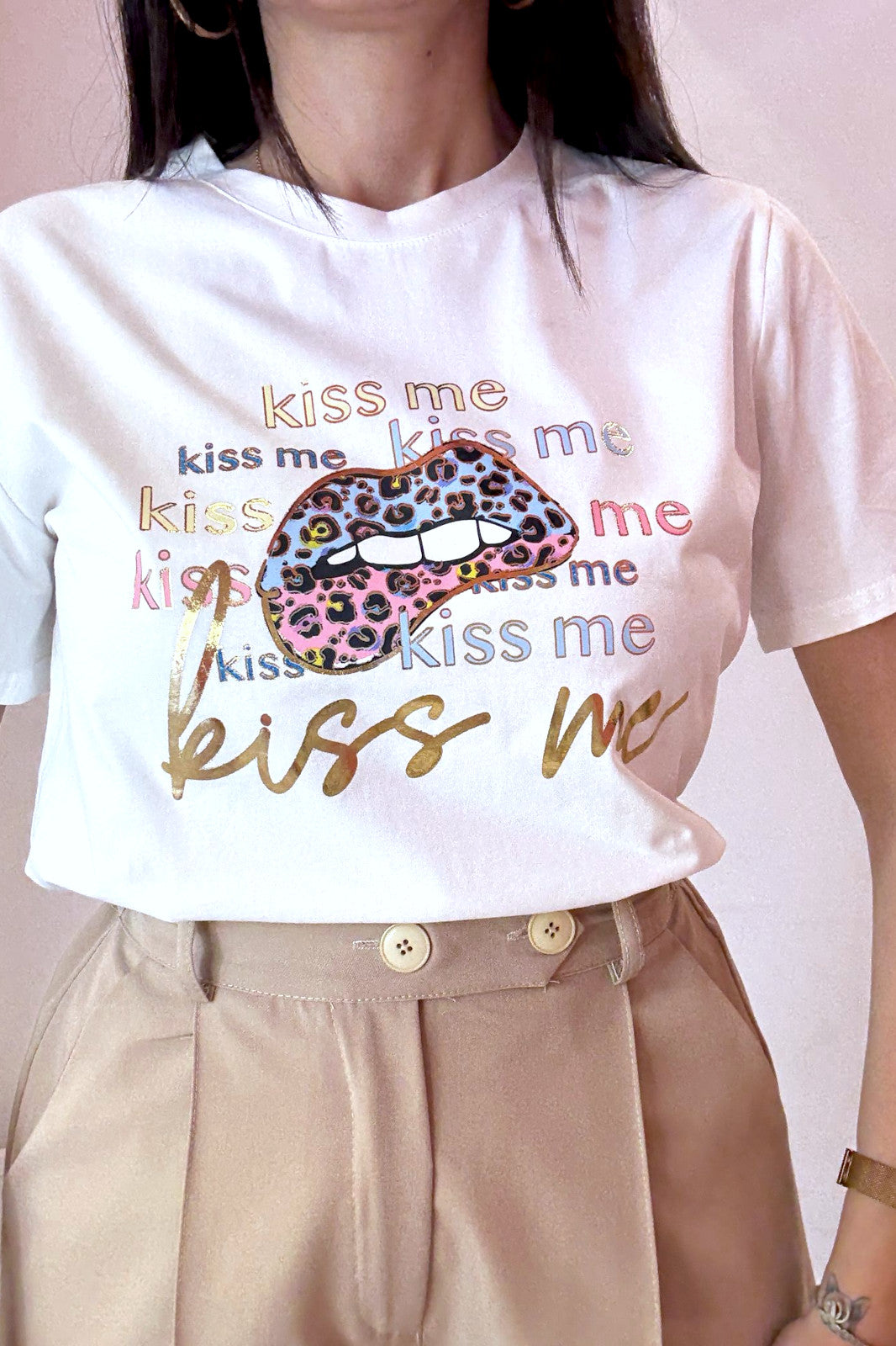 T-shirt kiss
