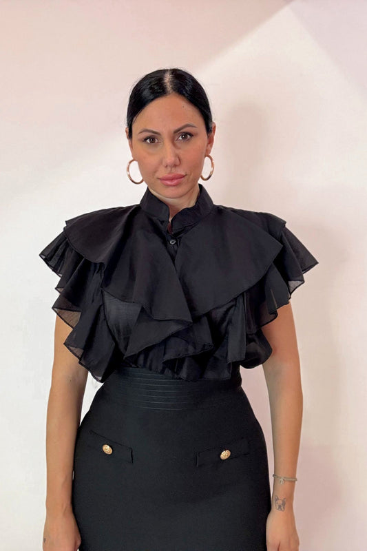 Blusa laguna nera rosa
