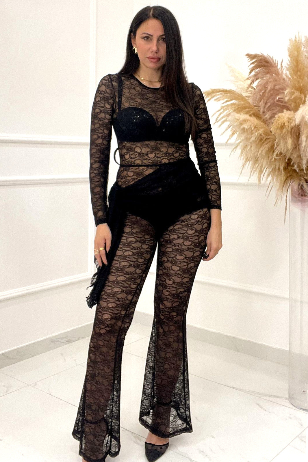 Macramé jumpsuit