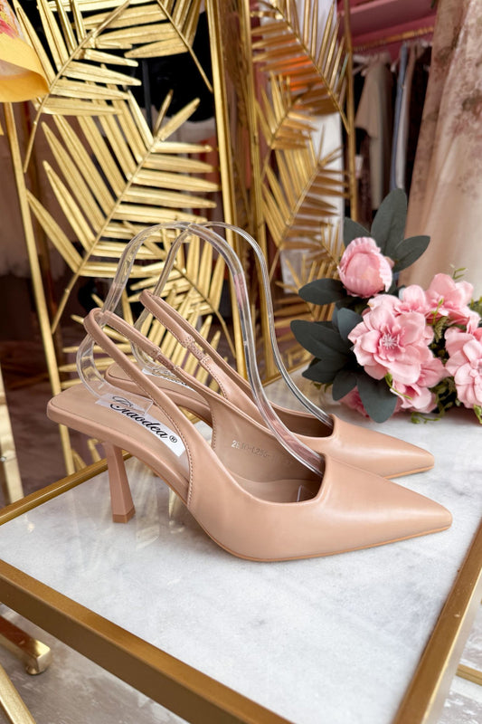 Scarpe opache nude