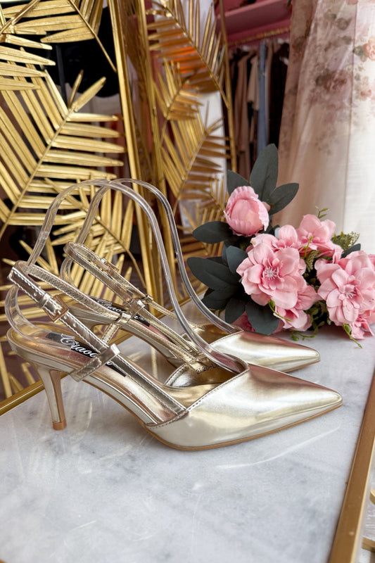 Scarpe oro
