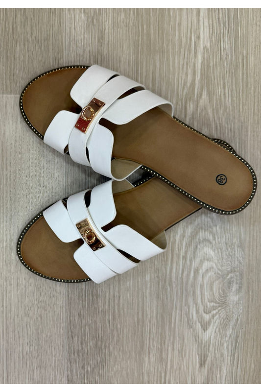Pantofoline bianche