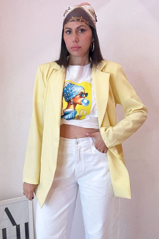 T-shirt pearl bubblegum