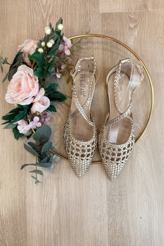 Scarpe oro