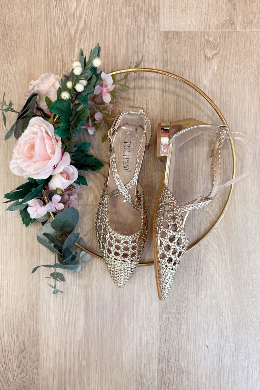 Scarpe oro