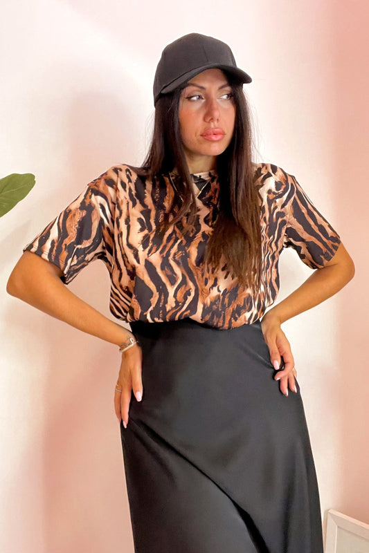 T-shirt animalier