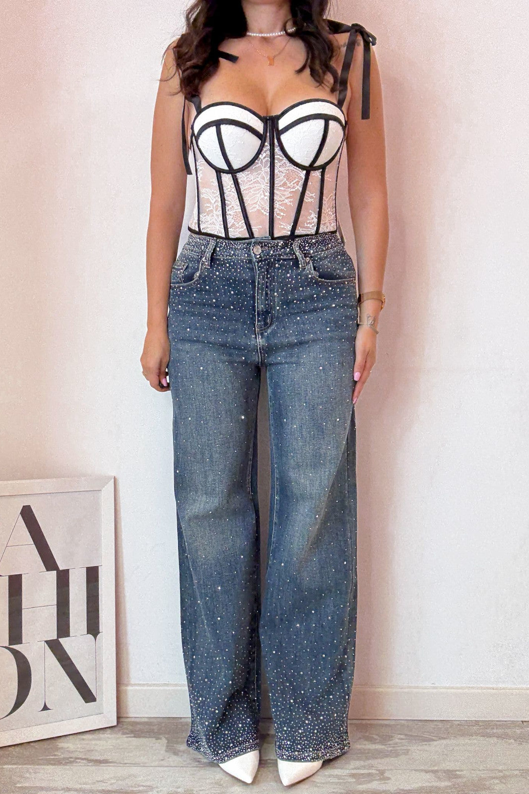 Jeans notte stellata
