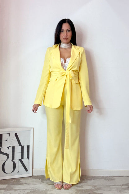 Tailleur sunshine giallo