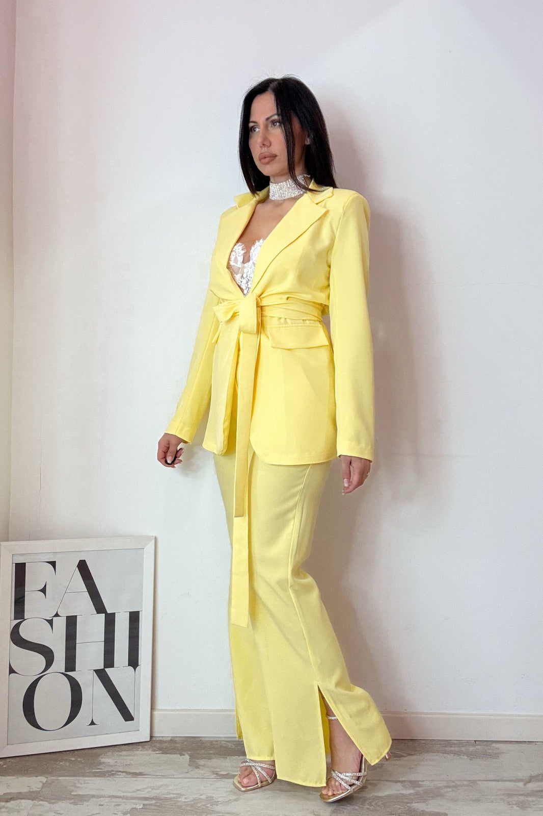 Tailleur sunshine giallo