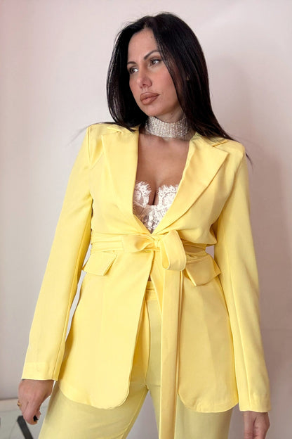 Tailleur sunshine giallo