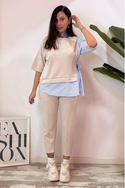 Set cinnamon panna e beige