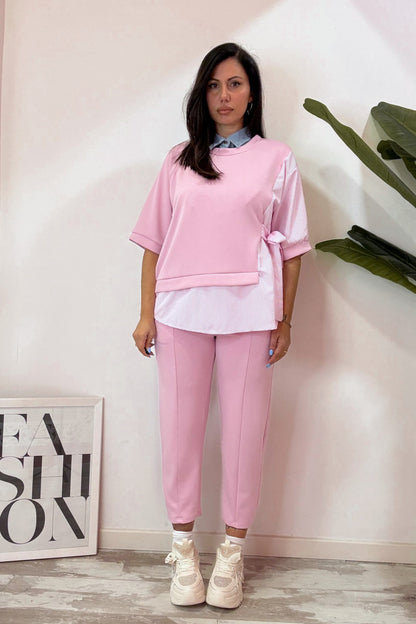 Set cinnamon rosa